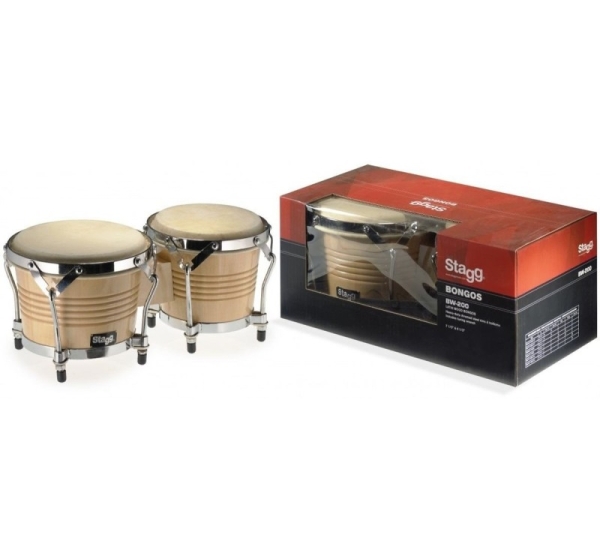 Stagg BW 200 N - bongosy drewniane