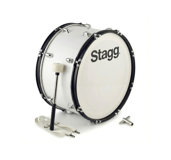 Stagg MABD-2010 - bęben marszowy 20" z nosidłem i bijakiem