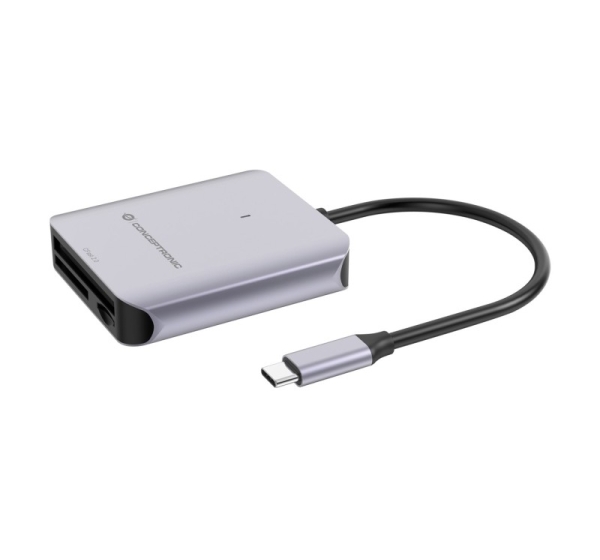 Conceptronic BIAN09G 3-in-1 Card Reader USB 3.2 Gen 2, CFast 2.0, SD TF/MicroSD 4.0, UHS-II