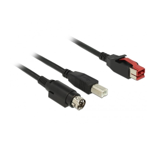 DeLOCK 85489 USB cable USB 2.0 3 m USB B Black