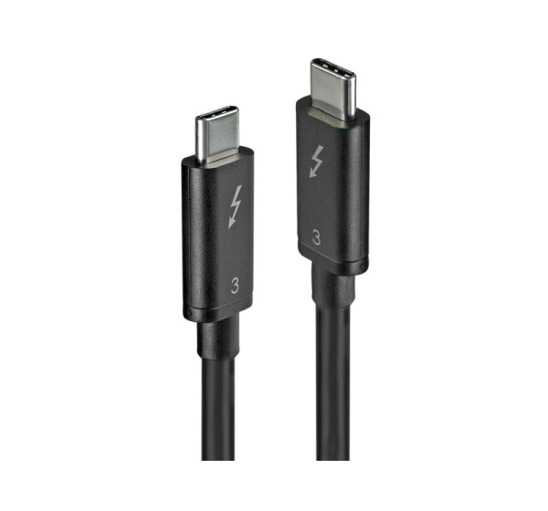 Lindy 0.5m Thunderbolt 3 Cable, Passive