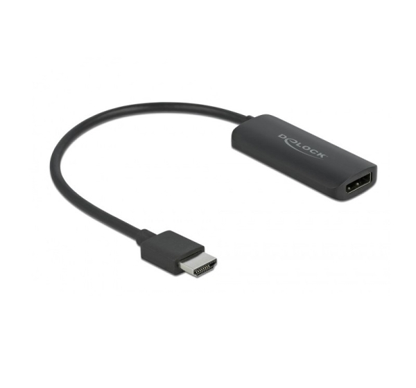 DeLOCK Adapter HDMI-A male to DisplayPort female 4K 60 Hz