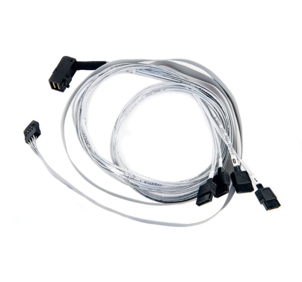 Microsemi ADAPTEC I-RA-HDMSAS-4SATA-SB 0.8 m 6 Gbit/s Grey