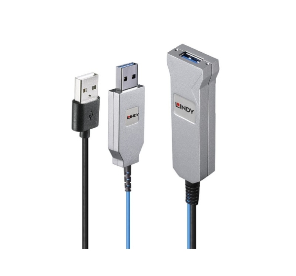 Lindy 30m Fibre Optic USB 3.0 Cable