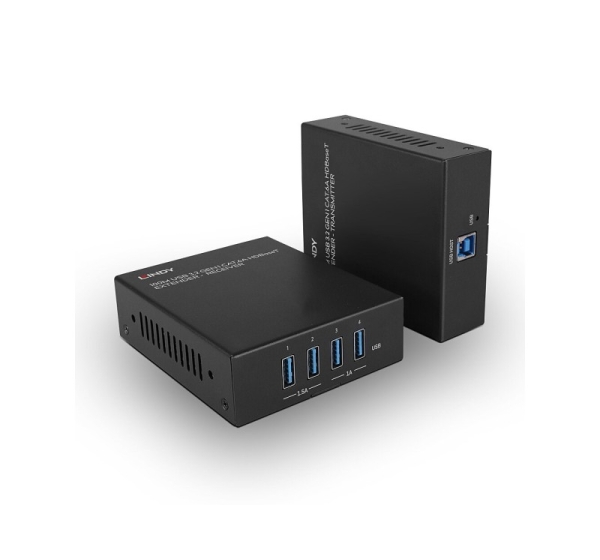 Lindy 100m USB 3.2 Gen 1 Cat.6A HDBaseT Extender