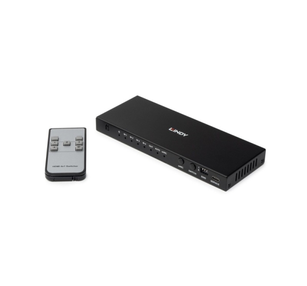 Lindy 4 Port HDMI 8K60 Switch with eARC