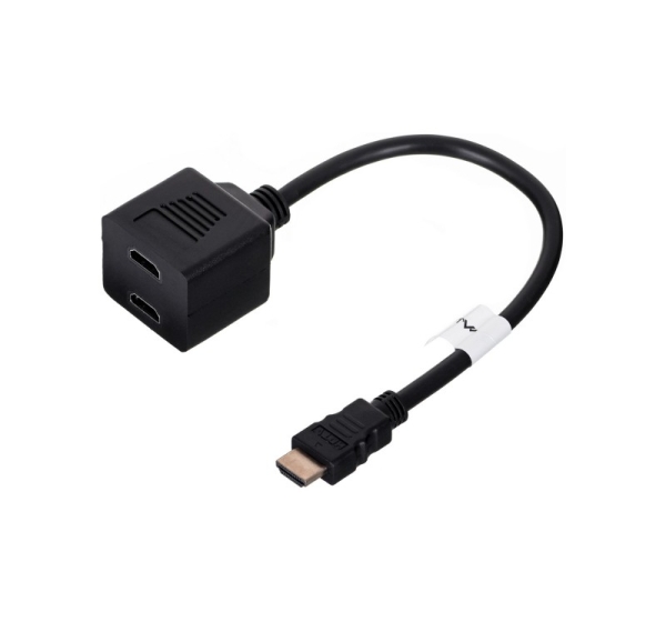 Lanberg AD-0019-BK video splitter HDMI 2x HDMI