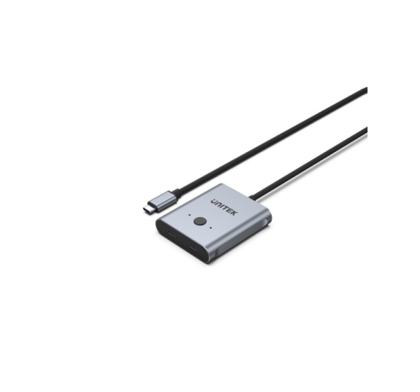 UNITEK D1078A interface hub USB 3.2 Gen 1 (3.1 Gen 1) Type-C Grey