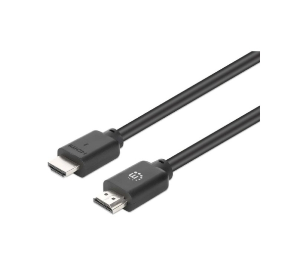 Manhattan HDMI 4K@60Hz Cable with Ethernet, 22.5m, Suitable for ALL 4K & 1080p/HD uses - when upgrading now or have it ready for when you need it, Male to Male, Black, Ultra HD 4k x 2k, Lifetime Warranty, Premium High Speed