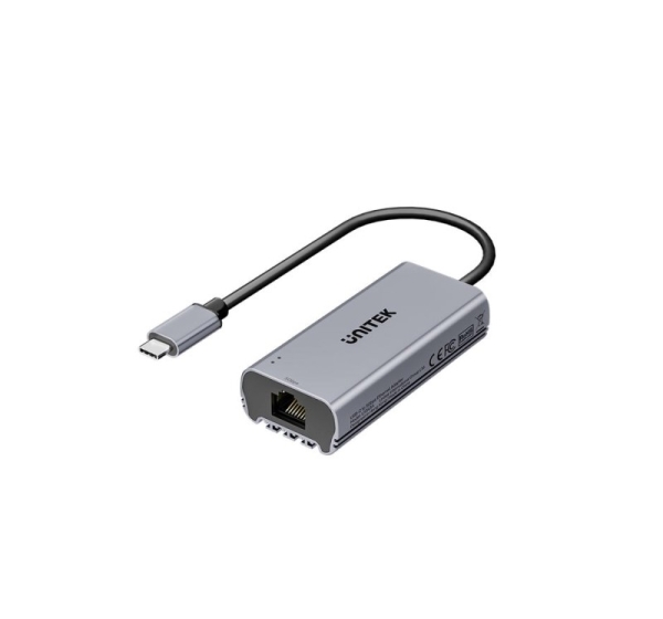 UNITEK USB-C TO RJ45 5GBPS M/F ADAPTER