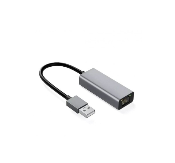 IBox IAARJ Aluminum RJ45 to USB Type-A adapter 10/100/1000 Mb/s