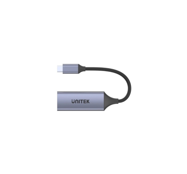 Unitek USB-C - RJ45 adapter, 1GBPS, PD 100W