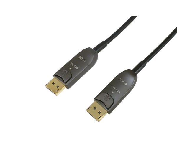 Equip DisplayPort 1.4 Active Optical Cable, 15m 8K/60Hz