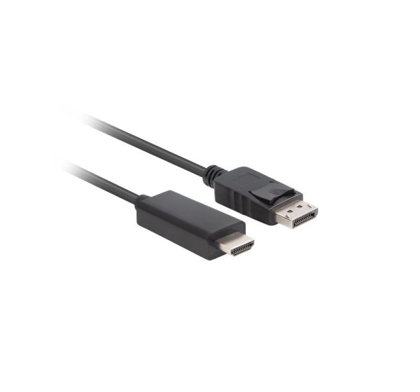 Lanberg CA-DPHD-11CC-0030-BK cable gender changer DisplayPort HDMI Black