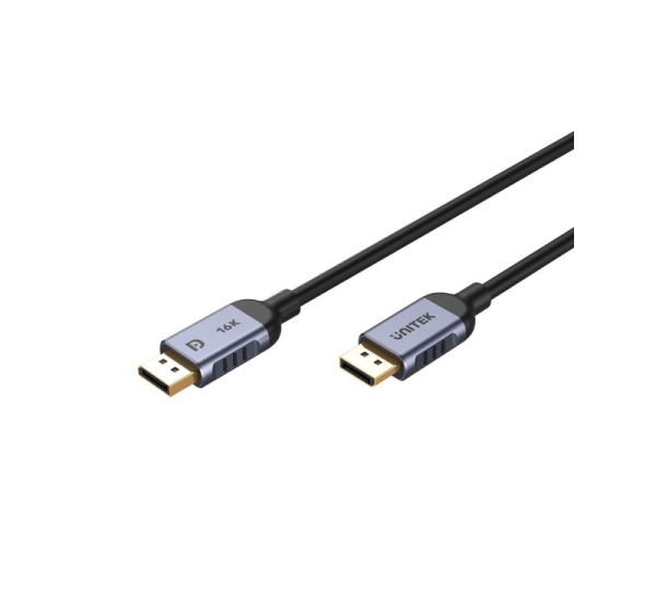 UNITEK C1628GY01-5M DisplayPort cable Black, Grey