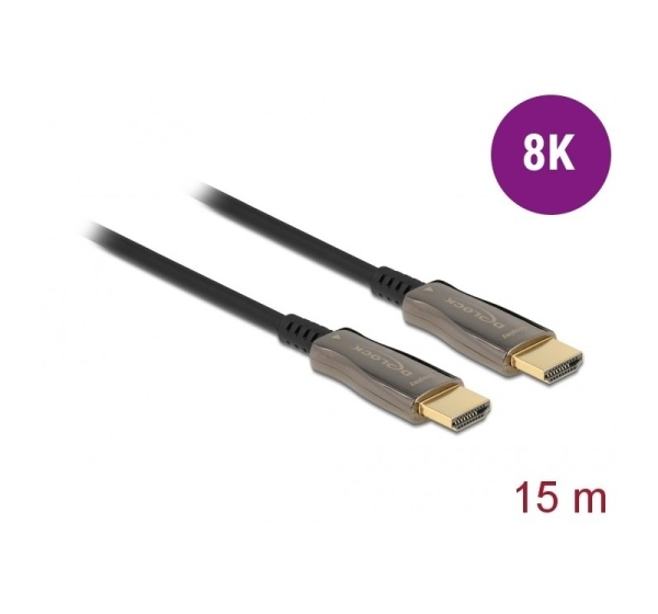 DeLOCK Active Optical Cable HDMI 8K 60 Hz 15 m
