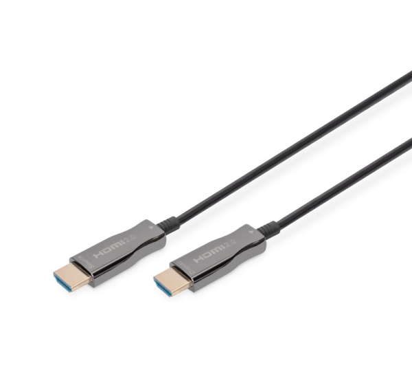 DIGITUS HDMI AOC Hybrid Glasfaserkabel, UHD 4K, 30 m