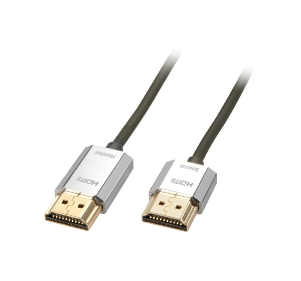 Lindy 3m CROMO Slim High Speed HDMI Cable with Ethernet