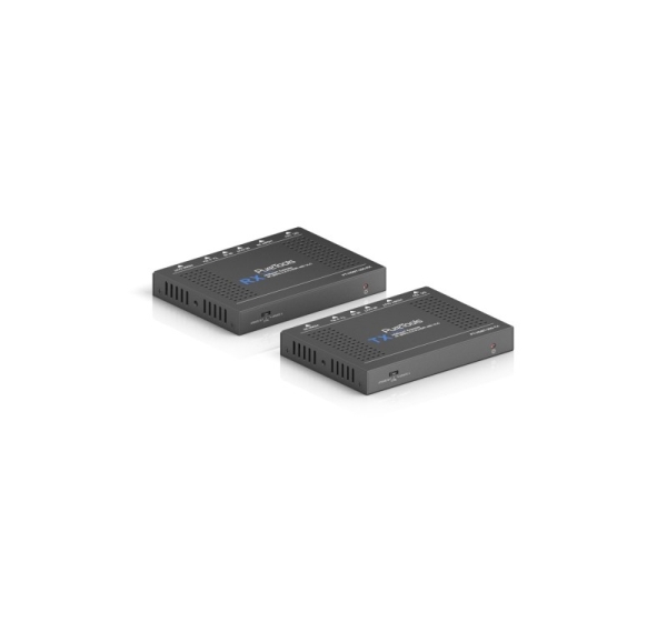 PureTools PT-HDBT-200 AV extender AV transmitter & receiver Black