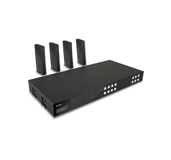 Lindy 150m Cat.6 4x4 HDMI 4K60 HDBaseT Matrix Extender
