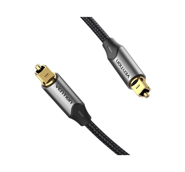 Vention Optical Fiber Audio Cable Aluminum Alloy Type 3M Gray