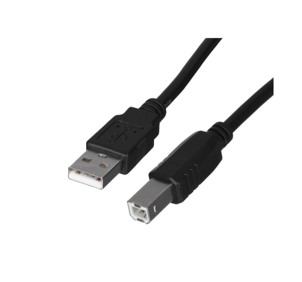 Lanberg CA-USBA-10CC-0018-BK USB cable USB 2.0 1.8 m USB B Black
