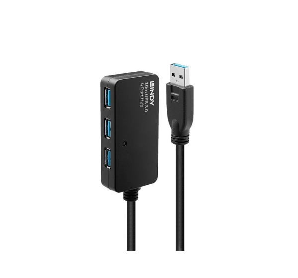 Lindy 10m USB 3.0 Active Extension Pro Hub