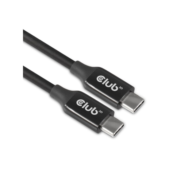CLUB3D USB 3.2 Gen2 Type C to C Active Bi-directional Cable 8K60Hz M/M 5m/16.4ft