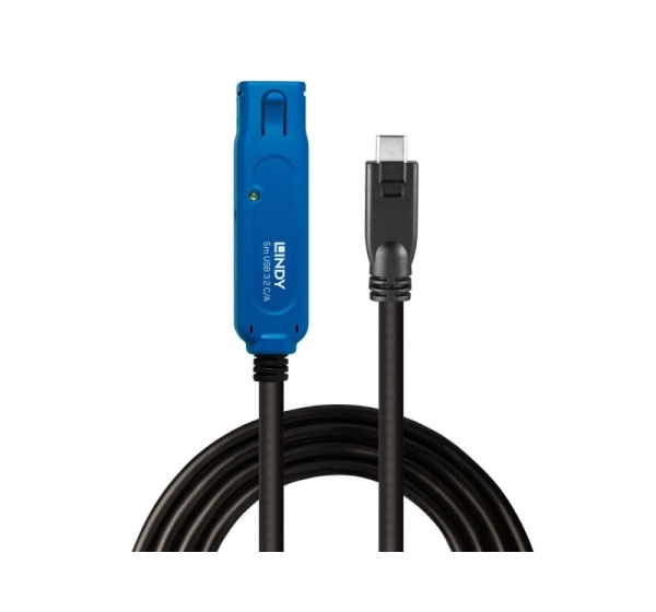 Lindy 5m USB 3.2 Gen 1 C/A Active Extension Pro