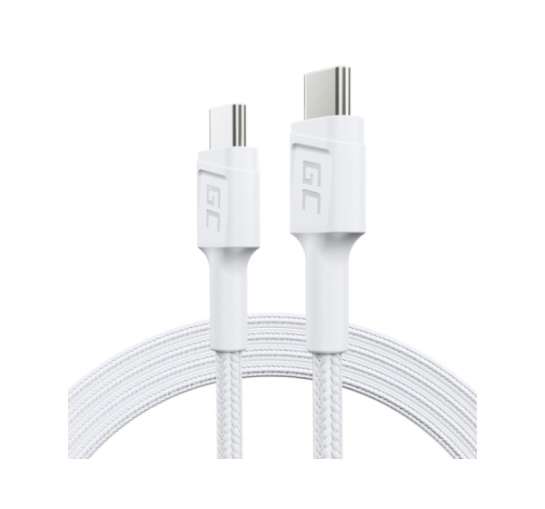Green Cell KABGC30W USB cable USB 3.2 Gen 1 (3.1 Gen 1) 1.2 m USB C White