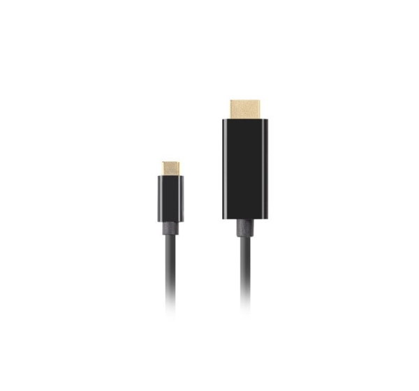 LANBERG CABLE USB-C(M)->HDMI(M) 3M 4K 60HZ BLACK