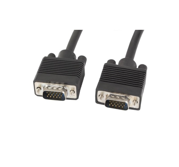 Lanberg CA-VGAC-10CC-0030-B VGA cable 3 m VGA (D-Sub) Black