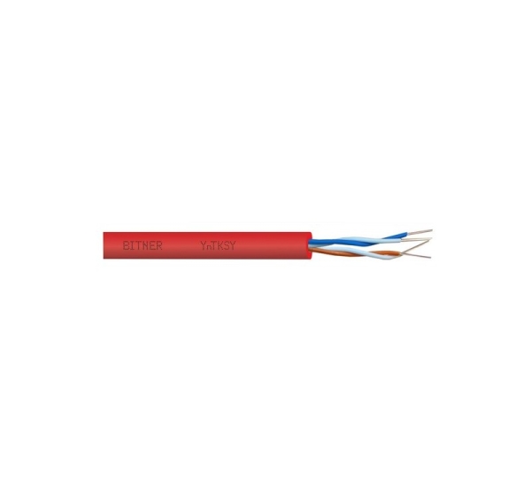 FIRE ALARM CABLE BITNER YnTKSY 2x2x0,8 - 100m