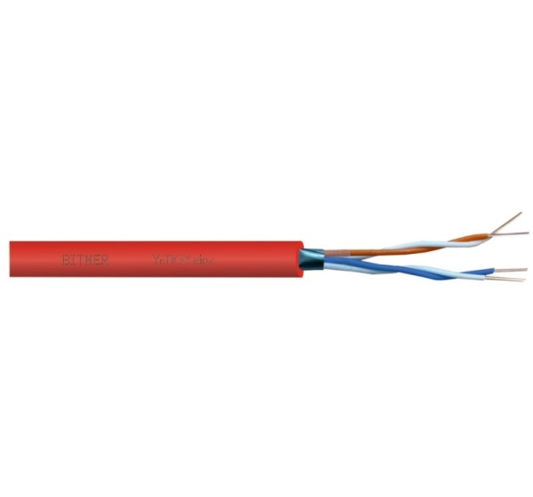 FIRE ALARM CABLE BITNER YnTKSYekw 1x2x0,8 - 100m