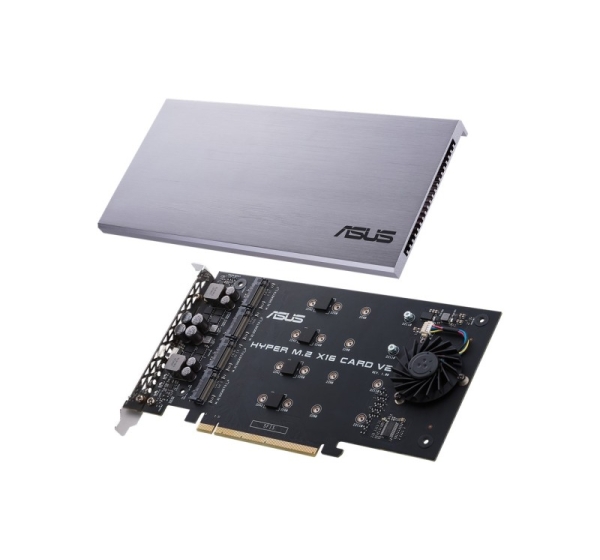 ASUS HYPER M.2 X16 CARD V2 interface cards/adapter Internal