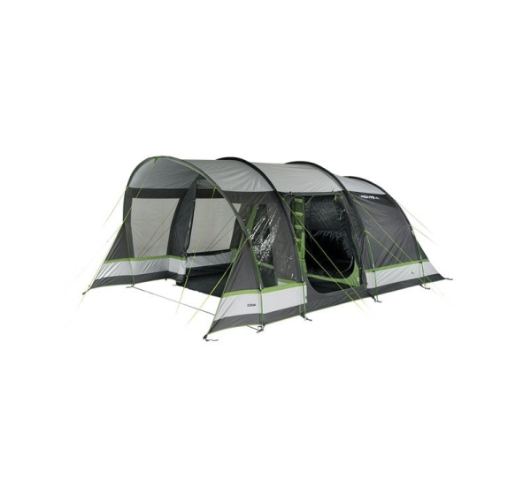 High Peak Garda 5.0 4 person(s) Green, Light grey Tunnel tent