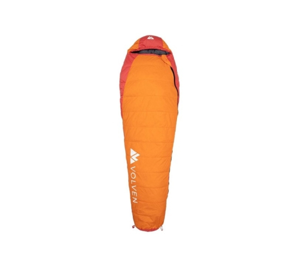 VOLVEN TRAVELLER sleeping bag right - Orange