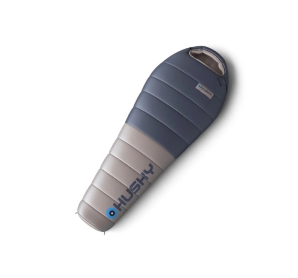 Husky DOPY Down Sleeping Bag -25 °C, 85 × 220 cm, 1.69 kg, Blue-Grey