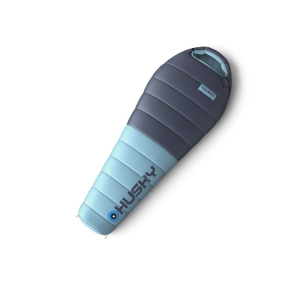Husky DRAPE Down Sleeping Bag -20 °C, 85 × 220 cm, 1.25 kg, blue