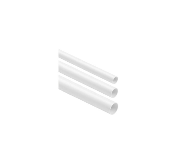 Rigid, smooth electrical installation pipe WHITE RL-28 2m (PACK of 25pcs)