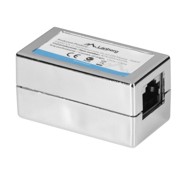 Lanberg AD-RJ45-RJ45-OS6 cable gender changer RJ-45 Silver