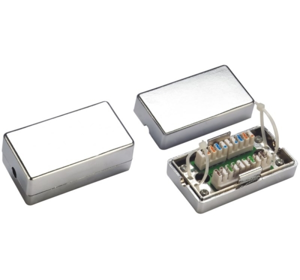 Alantec WTM07 network junction box Cat5e Silver