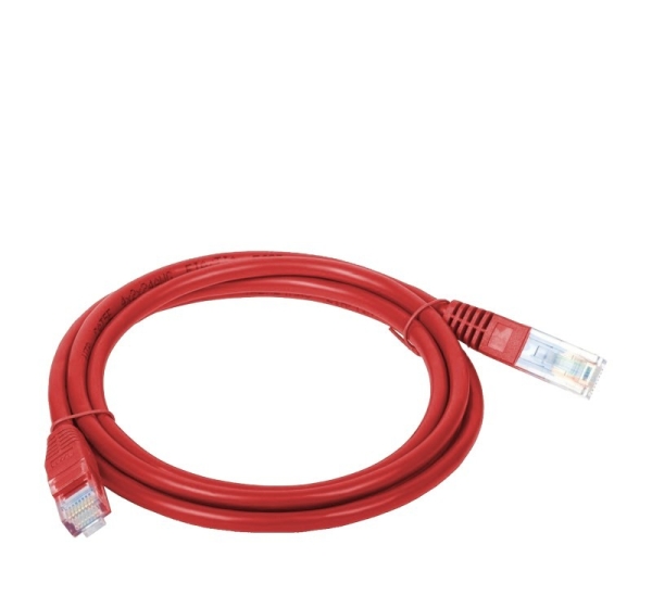 Alantec KKU5CZE1 networking cable Red 1 m Cat5e U/UTP (UTP)