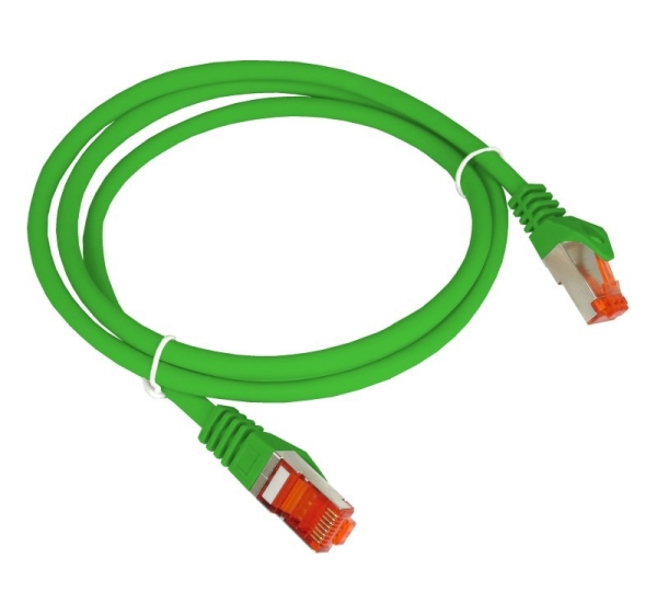A-LAN KKS6ZIE2.0 networking cable Green 2 m Cat6 F/UTP (FTP)