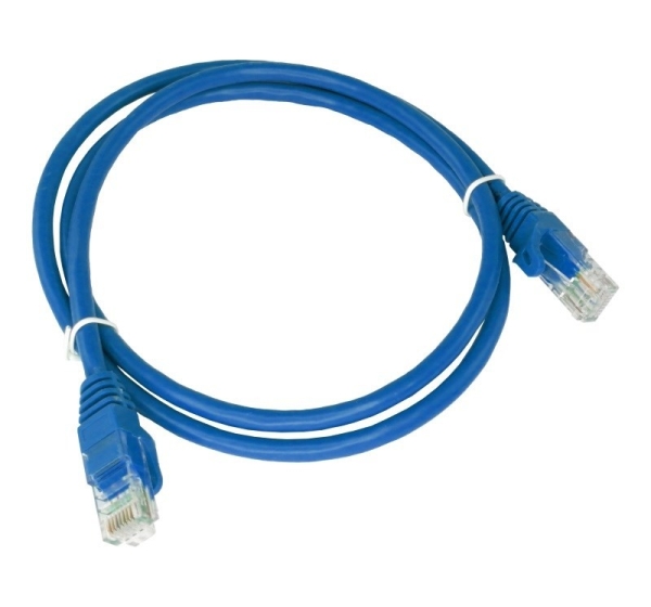 Alantec KKU5CZA1 networking cable Blue 0.25 m Cat5e U/UTP (UTP)