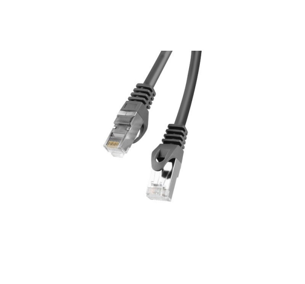 Lanberg PCF6-10CC-0500-BK networking cable Black 5 m Cat6 F/UTP (FTP)