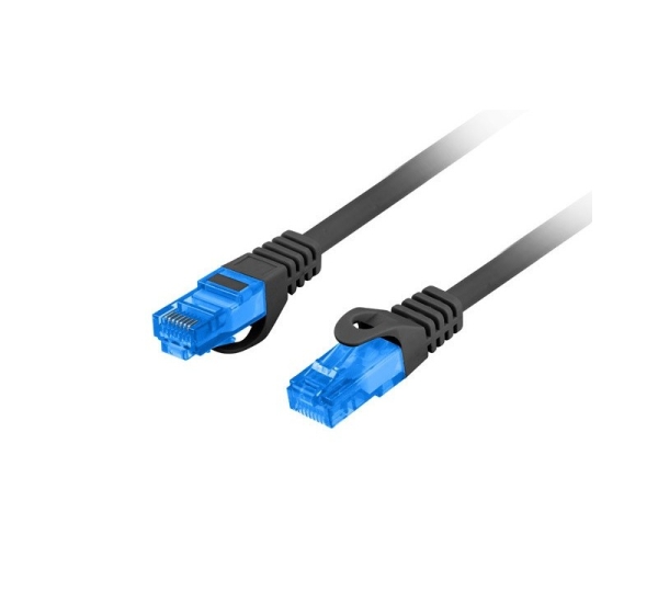 LANBERG PATCHCORD S/FTP CAT.6A 5M BLACK LSZH