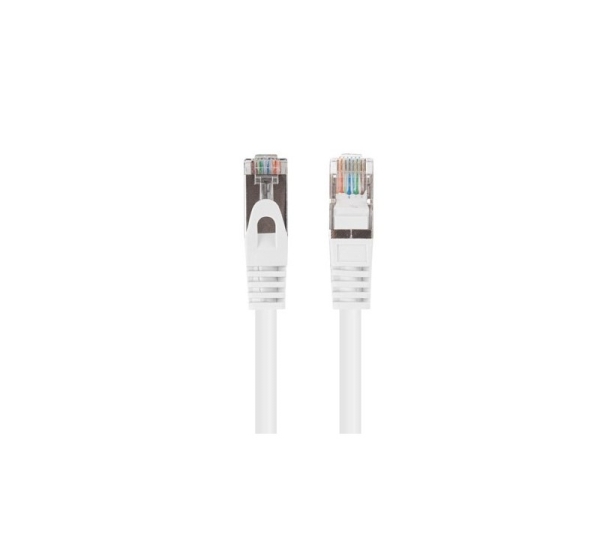 PATCHCORD KAT.5E UTP 3M BIAŁY FLUKE PASSED LANBERG 10-PACK