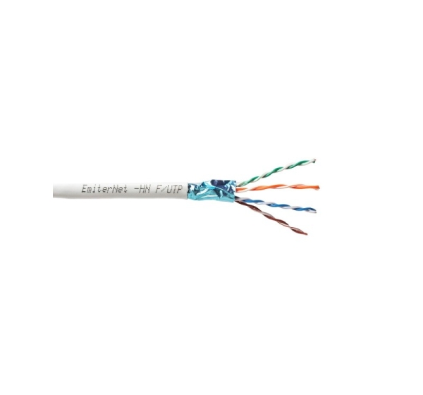 Emitter Net FTP (F/UTP) Cat.5e 350MHz Cable, 4x2x24 AWG Wire, PVC