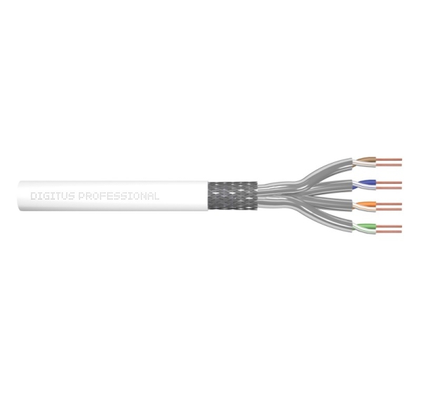 Digitus CAT 7 S/FTP data cable - installation cable, 305 m, simplex, Dca-s1a, d0, a1